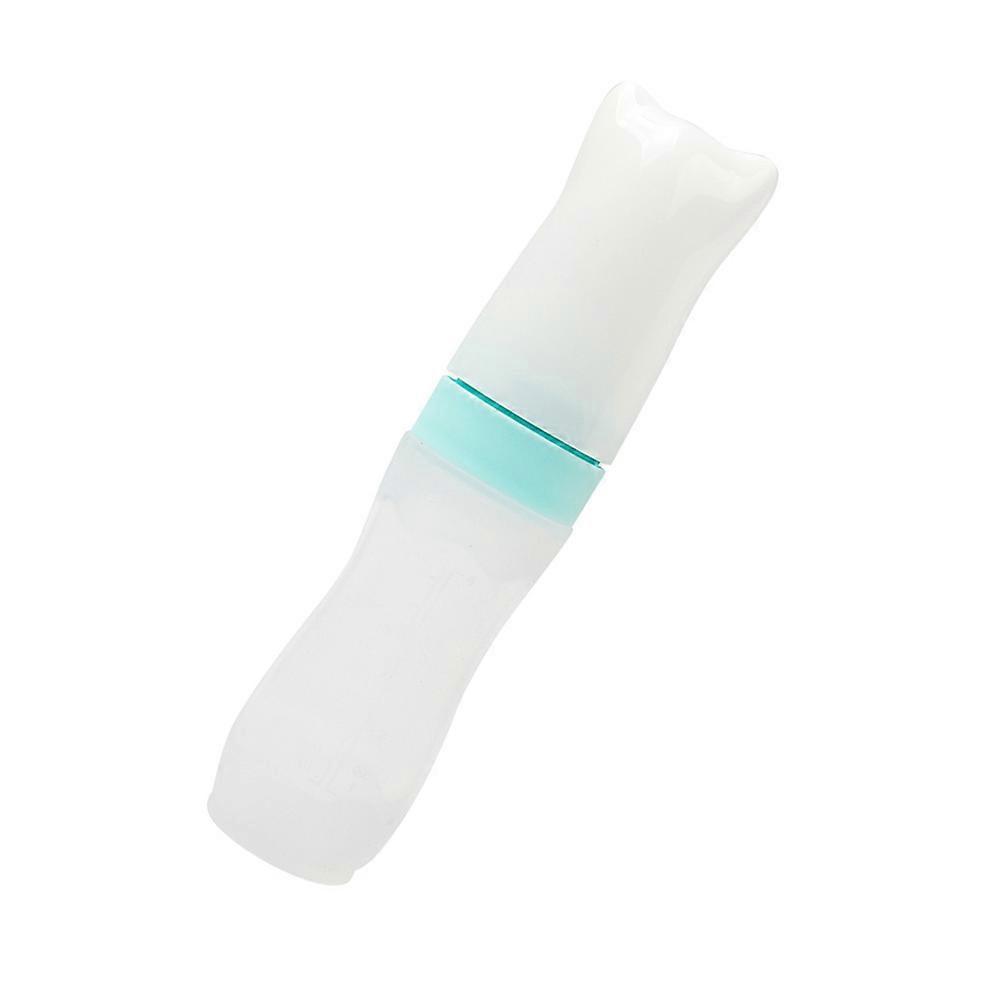Baby Food Dispensing Spoon Silicone Feeder Blue Portable For Parents 1Pack