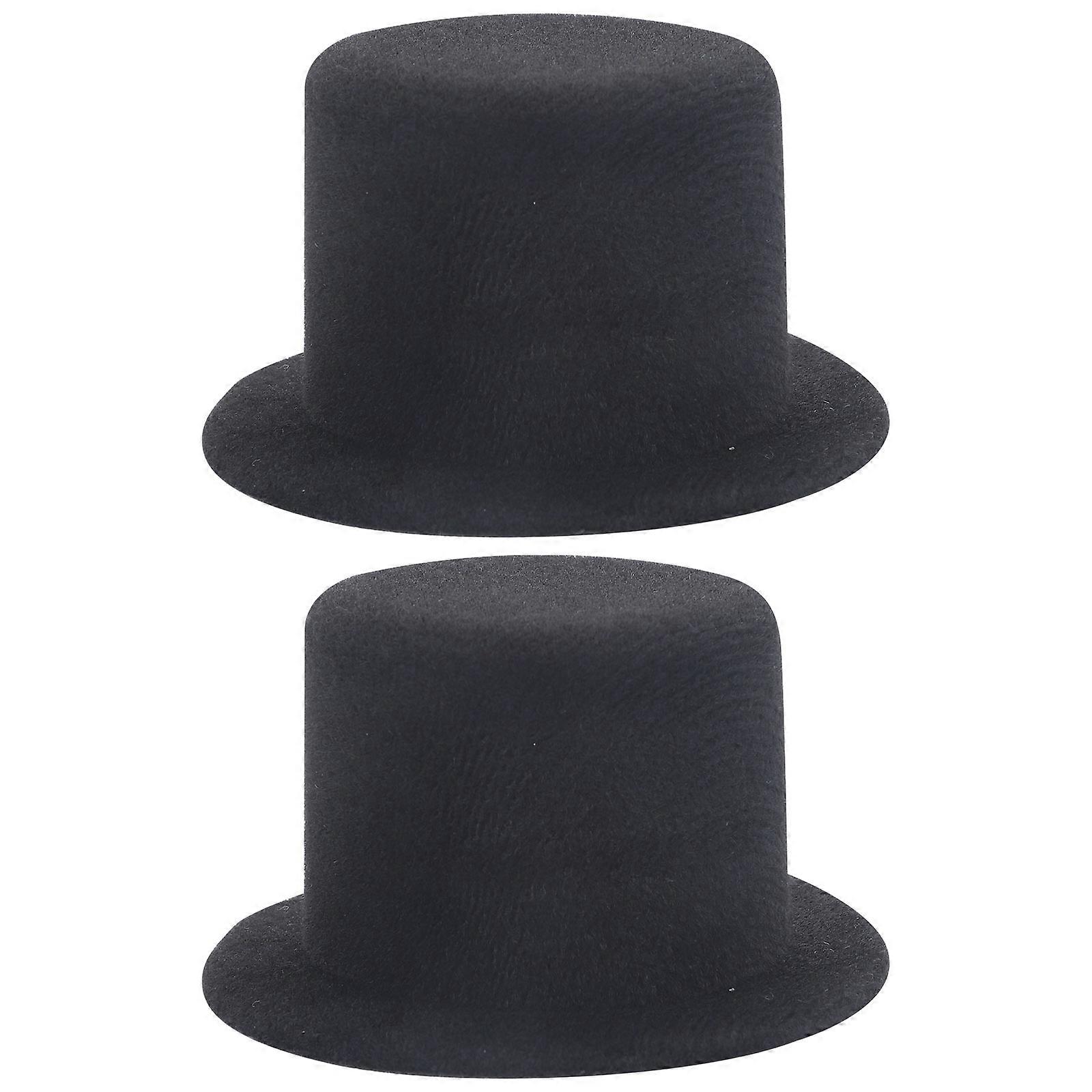 2pcs Mini Doll Hats Handcrafted Decorative Miniature Tops for DIY Crafts, Home Decor & Classroom Projects – Premium Quality for Creative Fun