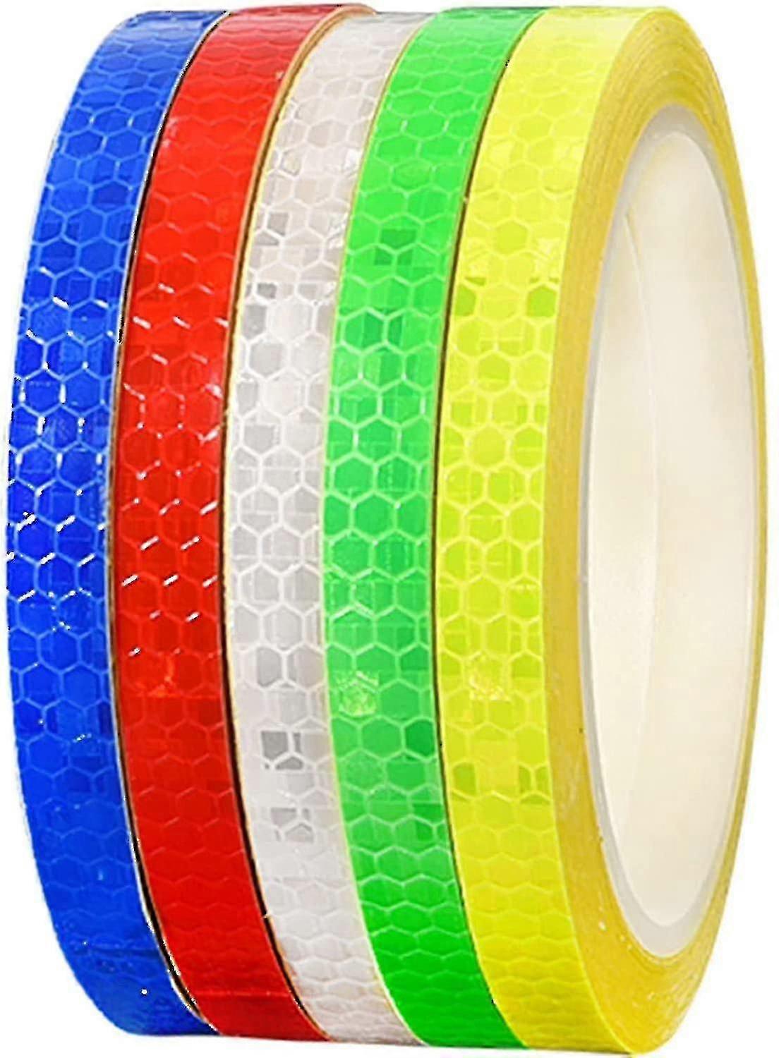 Reflektierendes Klebeband, 5 Rollen selbstklebend