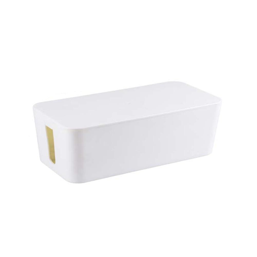 Cable Organizer Box for Home and Office Use, Antistatic Shock Box, Hiding Power Strips and Cables
