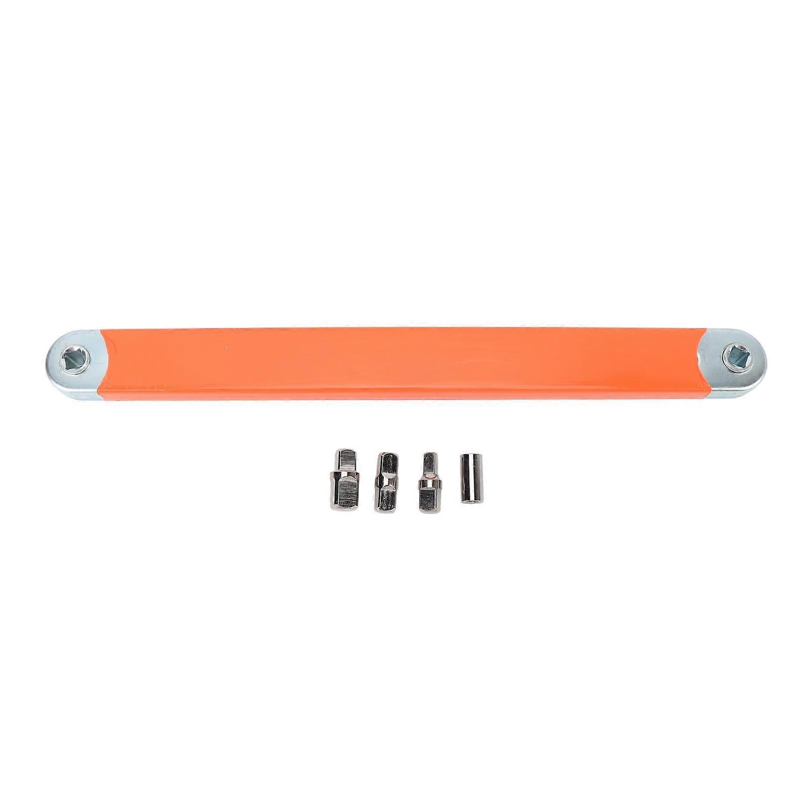 15.4 Inch Extension Wrench, Erosion Resistant Aluminum Alloy, Zero Degree Design, Offset Wrench for Tight Spaces
