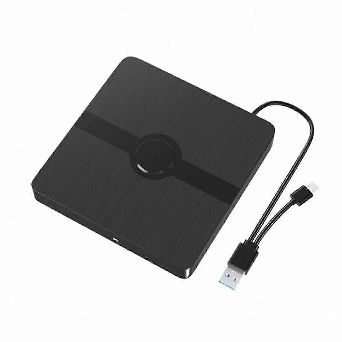 Portable USB 3.0 External DVD Drive Optical CD/DVD Burner for Laptop Use