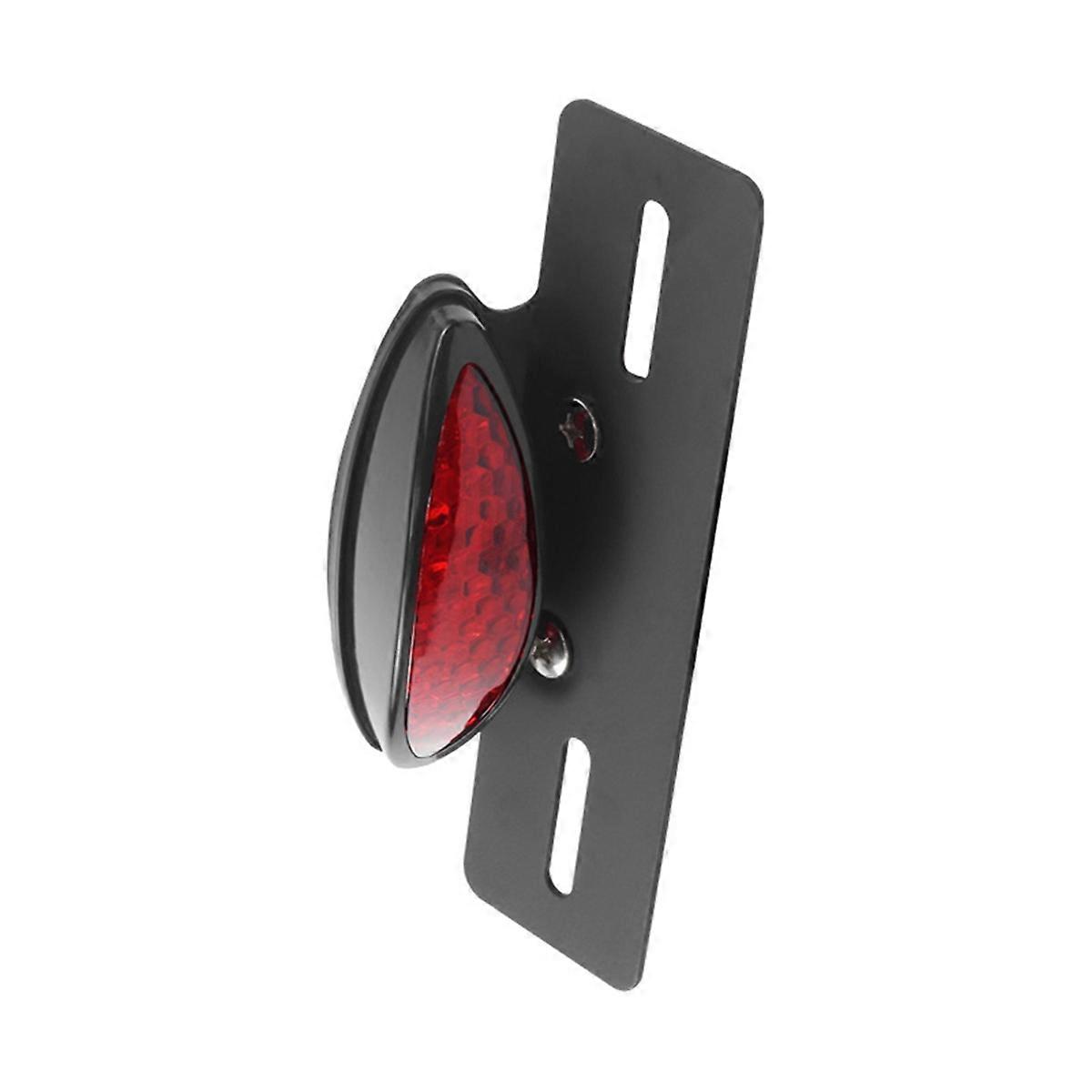 Universal Motorcycle LED Brake Taillight Metal Bracket Brake Light