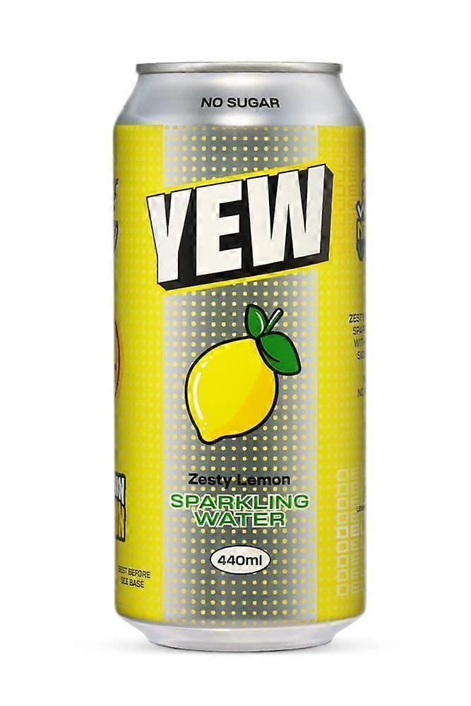 Yew Zesty Sitron Farris 440ml - 4-pakning
