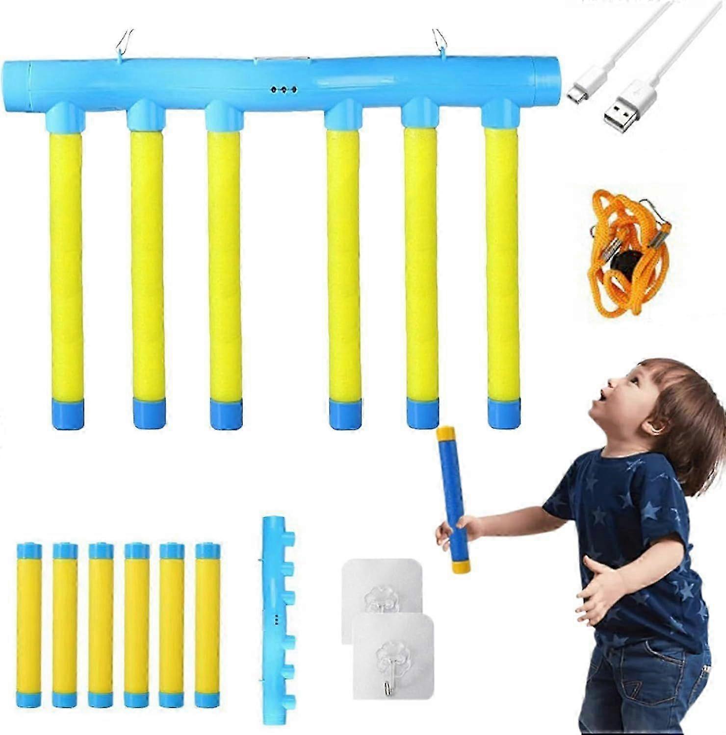 Catching Sticks Game Reaction Training Toy, Reflex Challenge Game, Hand Eye Coordination Reaction Training Toy for Kids, Upgrade 3 Adjustable Speed Ca