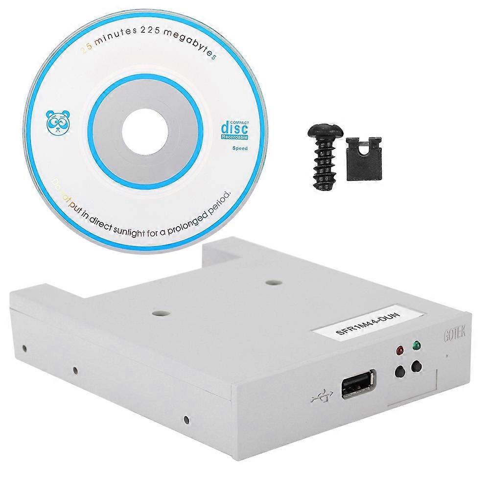 SFR1M44-DUN USB USB Floppy Drive Emulator with 1.44MB Floppy Drive ABS