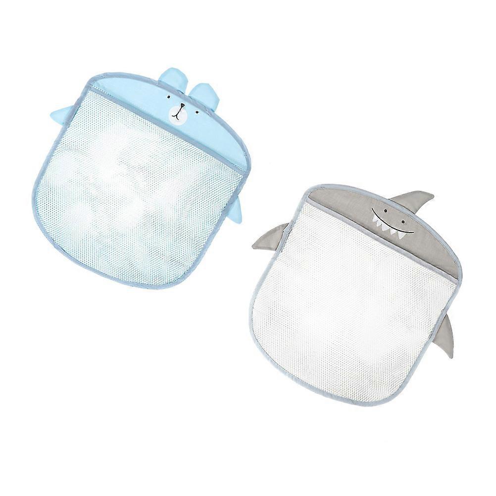 Absorption Storage Bag Bath Toy Organizer with Hanging Function 2Pcs
