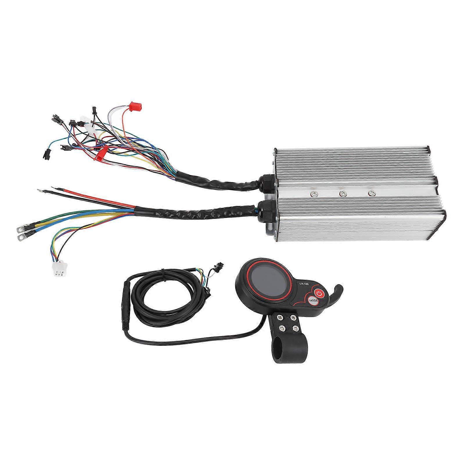 Motor Brushless Controller 2000‑3000W Real Time Display Electric Bike Controller Kit 36‑60V 