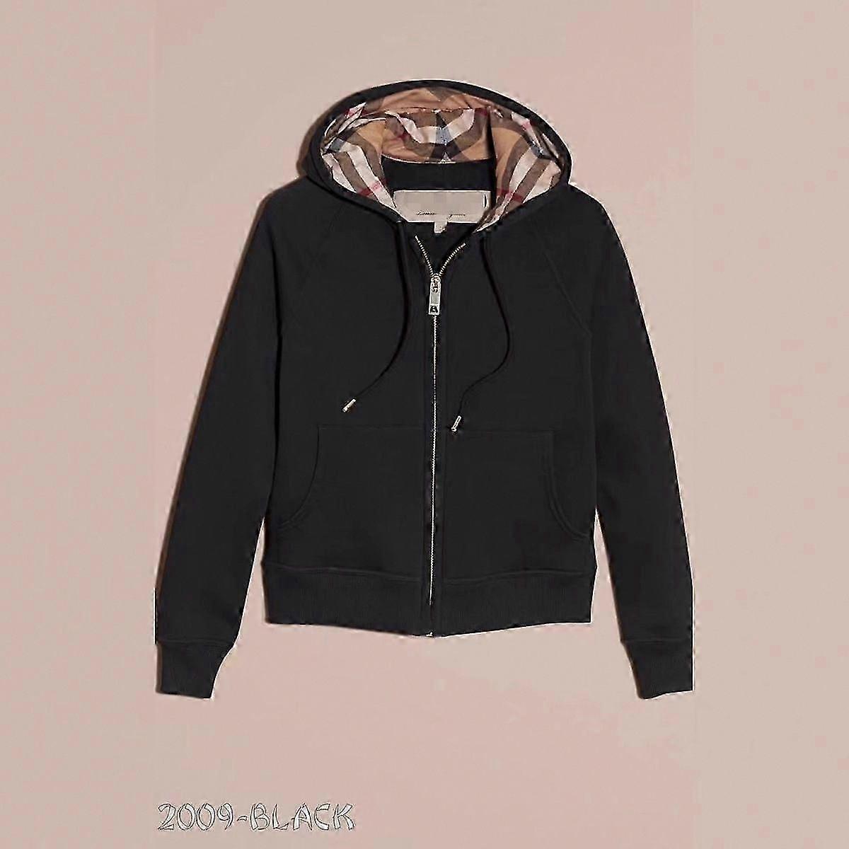 British Style High Quality Original Hoodie Men Women Full Zip Cardigan Coat Pullover