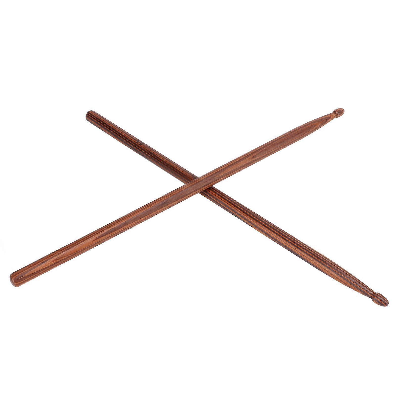 2pcs 5A Maple Wood Drum Sticks Snare Hammer Percussion Set