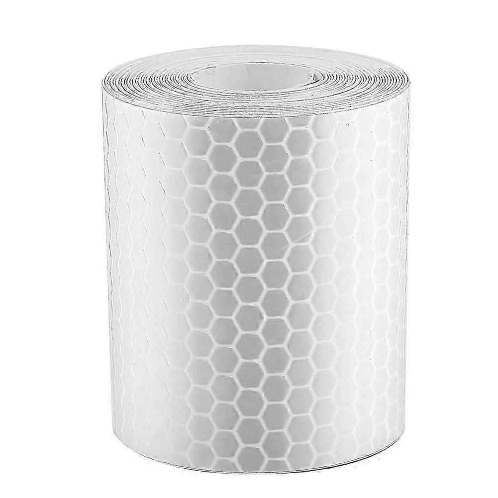5cmx3m Safety Adhesive Reflective Tape Roll Sticker For Trailers Cars Bikes Silver