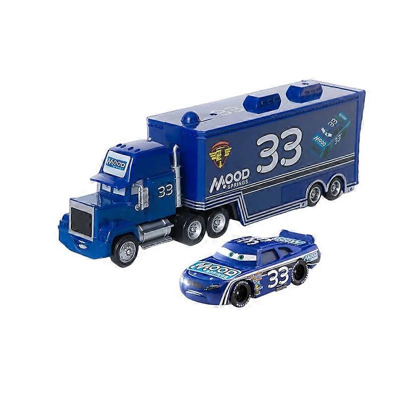 Pixar Cars Lightning Mcqueen Jackson Storm Mack Truck Diecast Model Toy