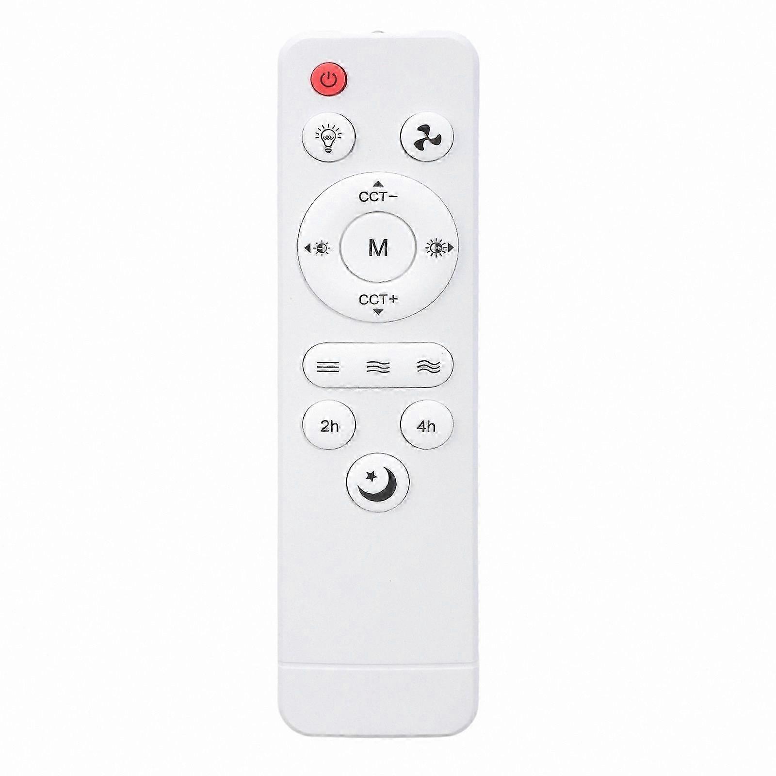 E27 Ceiling Light Remote Control with Dimming and Color Adjustment for Fan Lights
