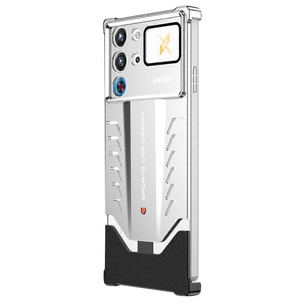 Metal Case for ZTE nubia Red Magic 10 Pro 5G / 10 Pro+ 5G Snap-Open Design Heat Dissipation Shockproof Phone Cover