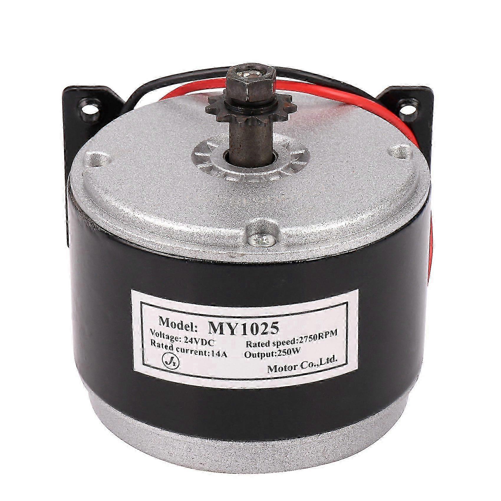 suitable for e scooter 24v 250w 2750rpm brushed electric motor with chain drive speed control