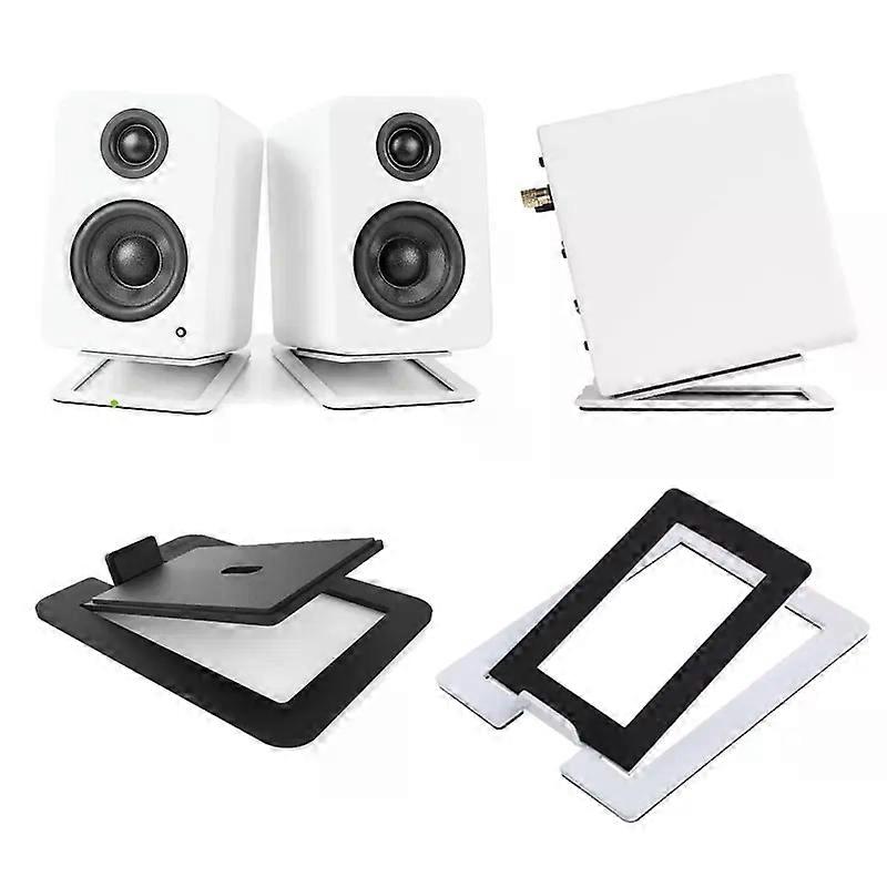 16 Dip Angle Desktop Computer Speakers Holder Bracket Durable Metal Audio Stand for Kanto s YU4 Active Speaker Accessories