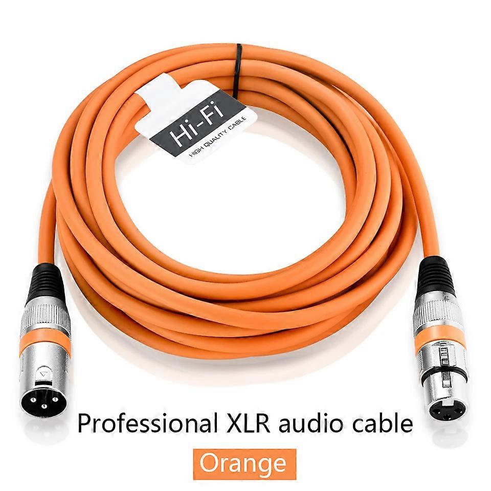 XLR Male to Female Cable Professional Microphone Extension Cable For Recording Mixer Balanced Speaker Mic XLR 3Pin Audio Lines