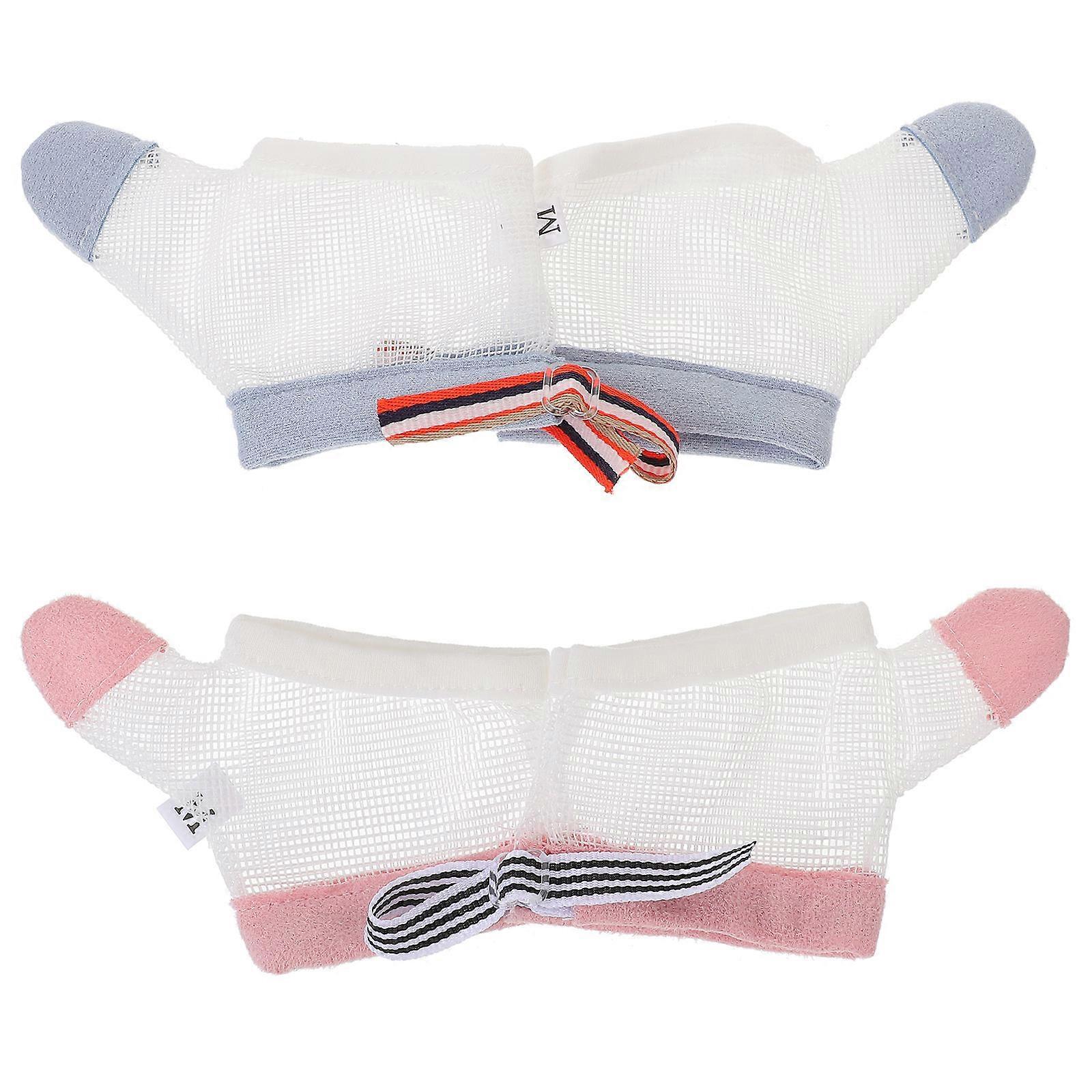 Adjustable Finger Sucking Gloves for Baby Infant Stop 4Pairs Protection