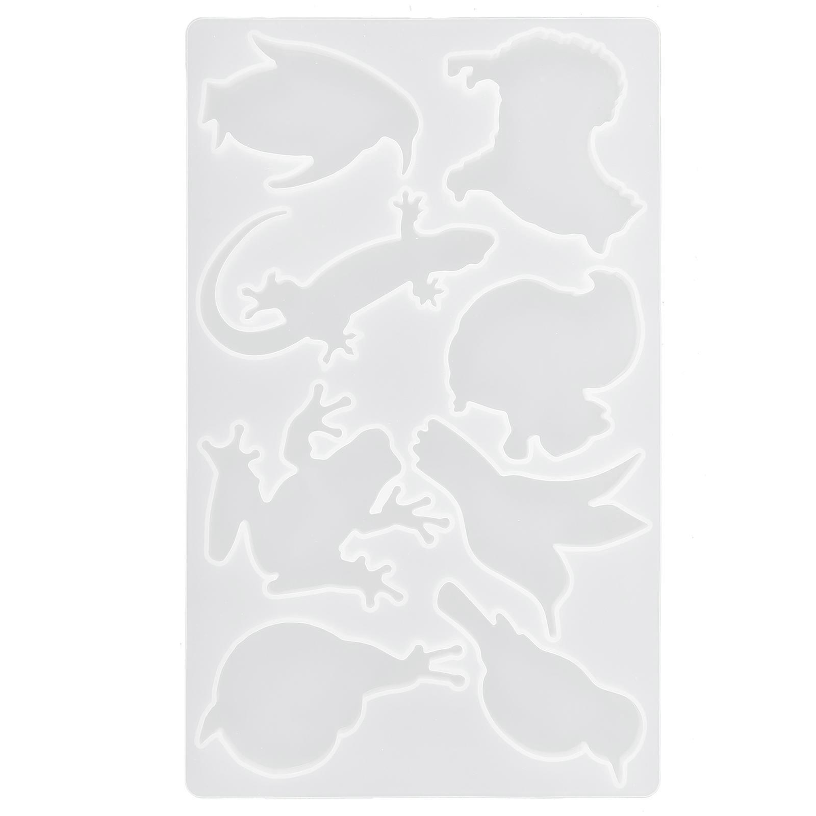 Silicone Animal Mold Crafts for DIY Keychain Making Durable Mold