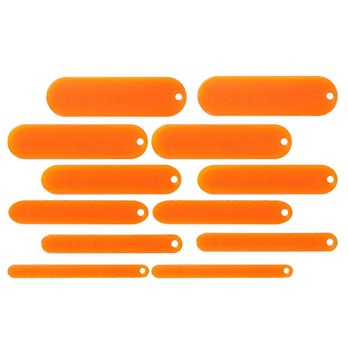 Knitting Shuttle Plastic Fish Net Repair Tool for Net Making 60Pcs
