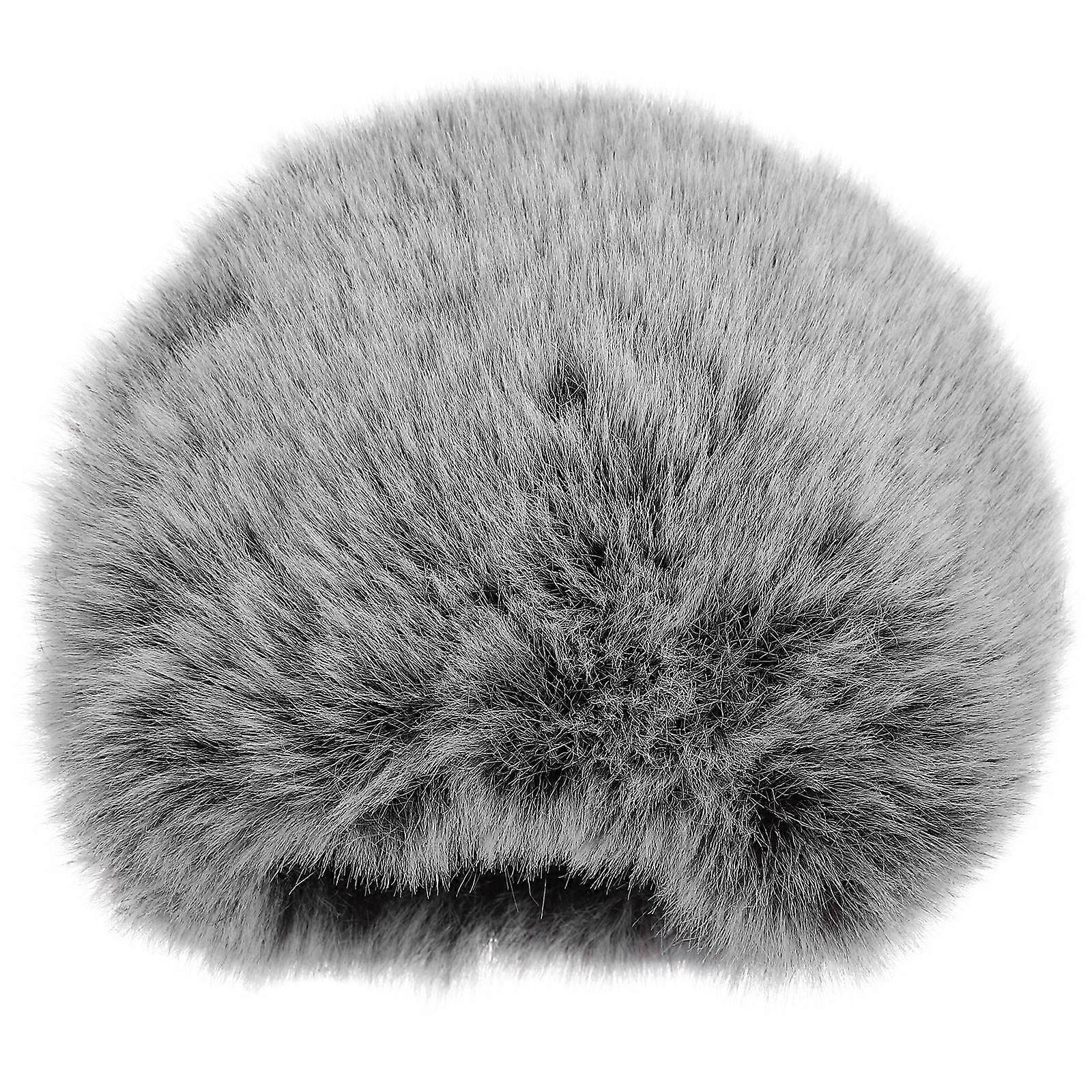 Furry Microphone Cover 5Pcs Noise Reduction Wind Cover For Broadcasters Ensuring Easy Cleaning And Compatibility With Multiple Microphones