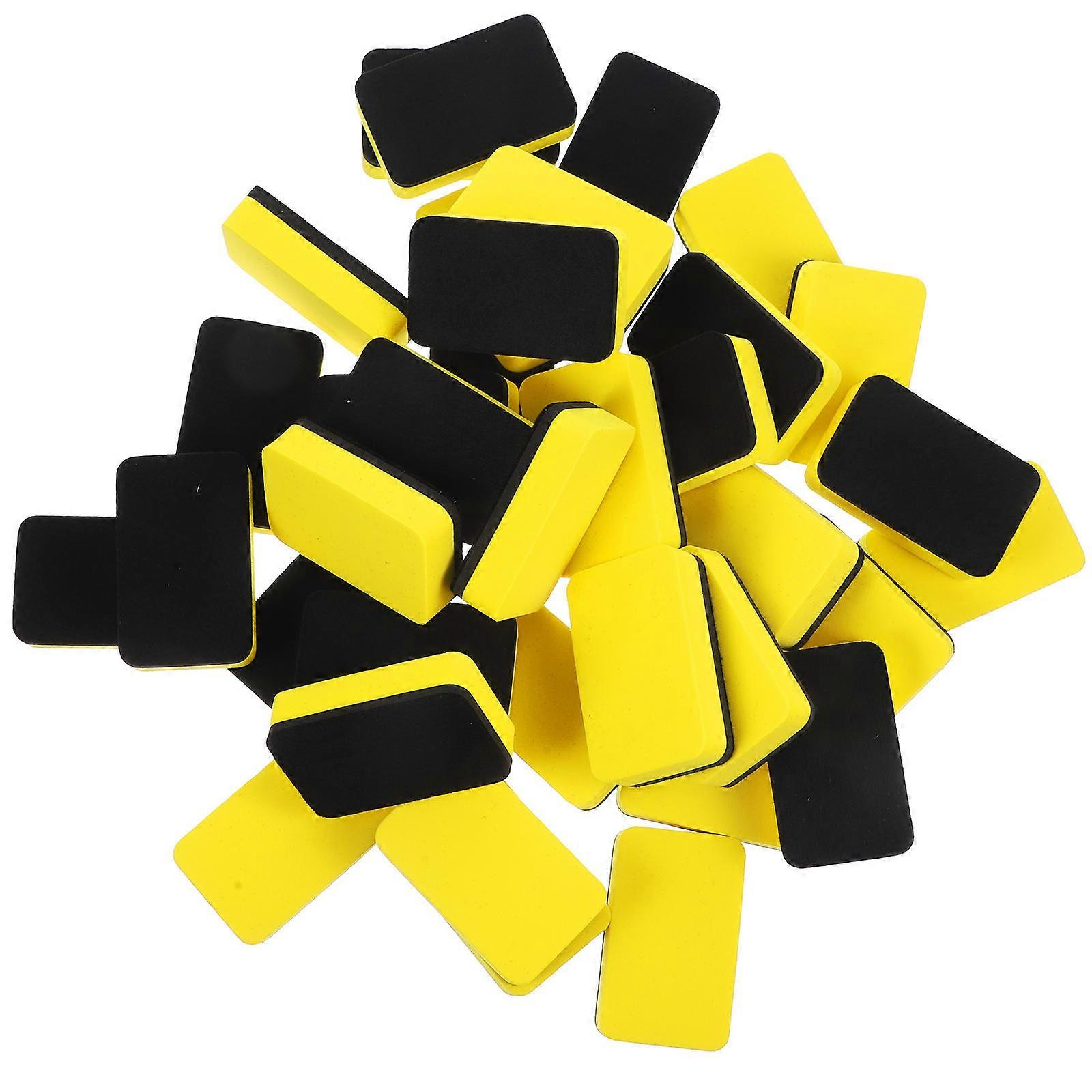 Chalkboard Eraser Portable For Classroom And Home 180 Pcs Square EVA Material Non-abrasive Cleaning Tool