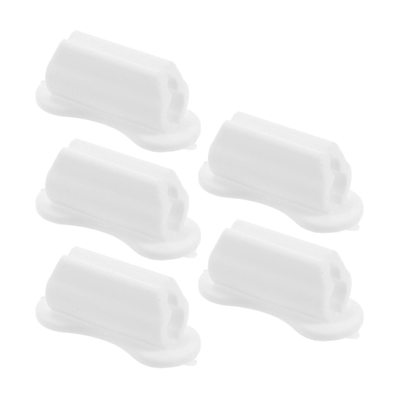 Adhesive Silicone Pen Holder 10 Pcs Desk Accessories For Classroom Office Use With Durable Material And Compact Shape