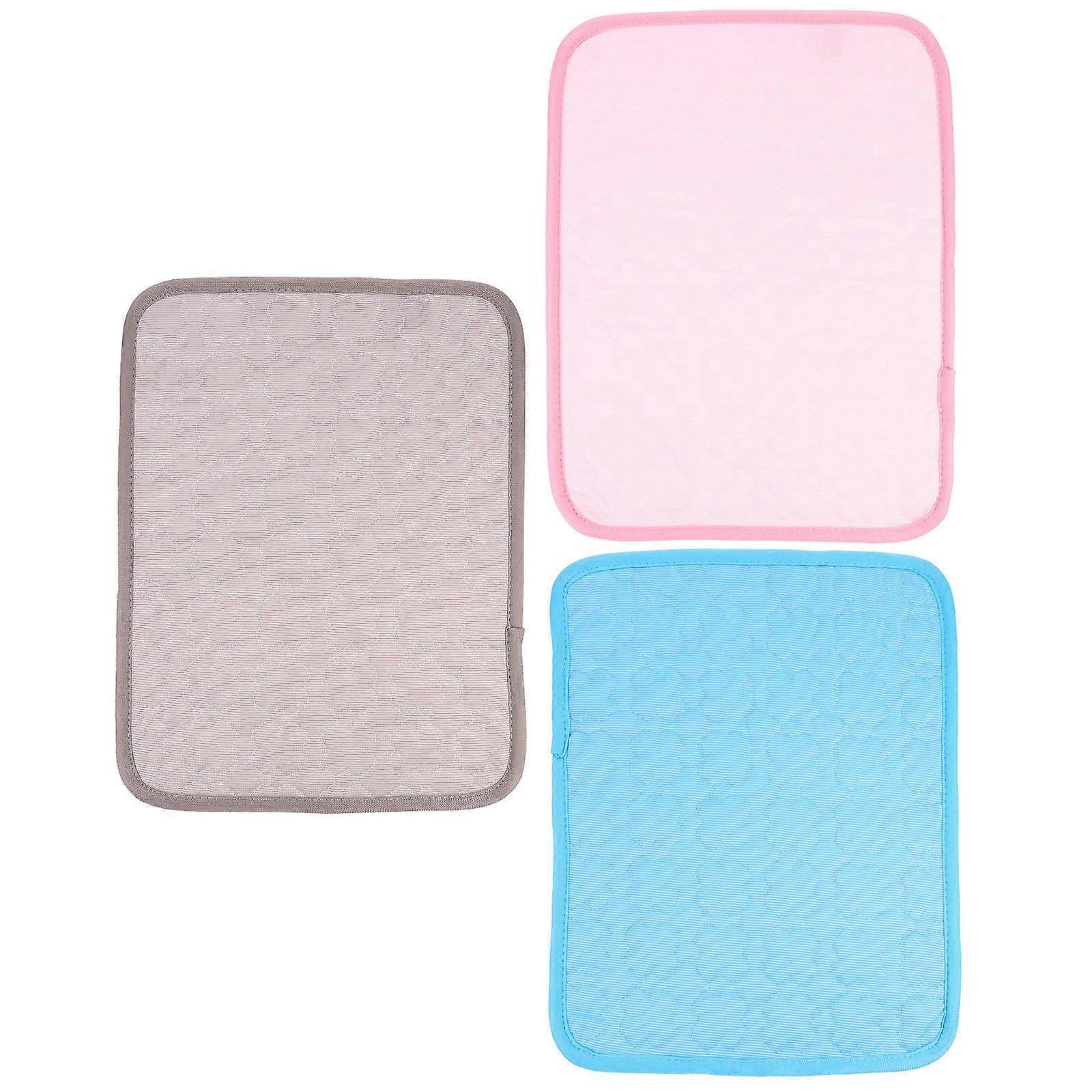 Washable Summer Cooling Mat for Hamsters 6Pcs Small Pet Pad
