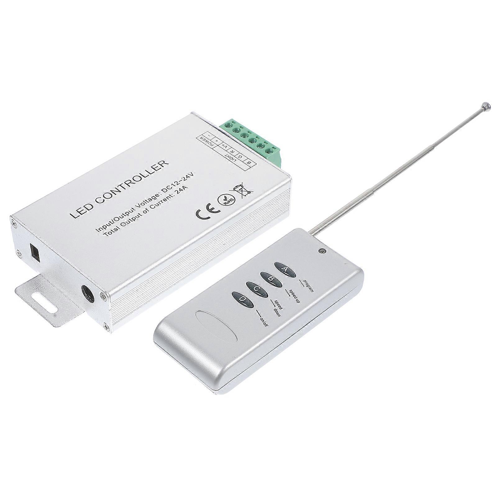 LED Control LED Controller For WS2812B LED Strip Light Input Polarity Protection Rectangular Shape 3Pcs