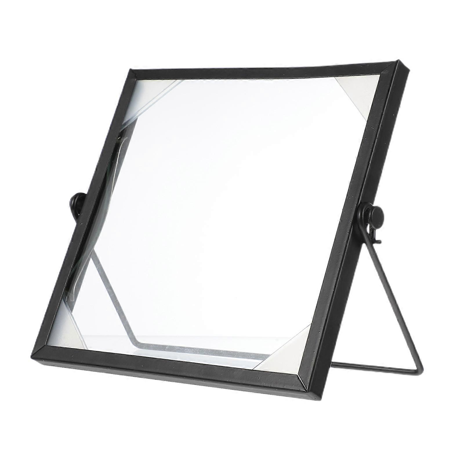 Decorative Glass Frame for DIY Use 2Pcs Dried Flower Picture Frame