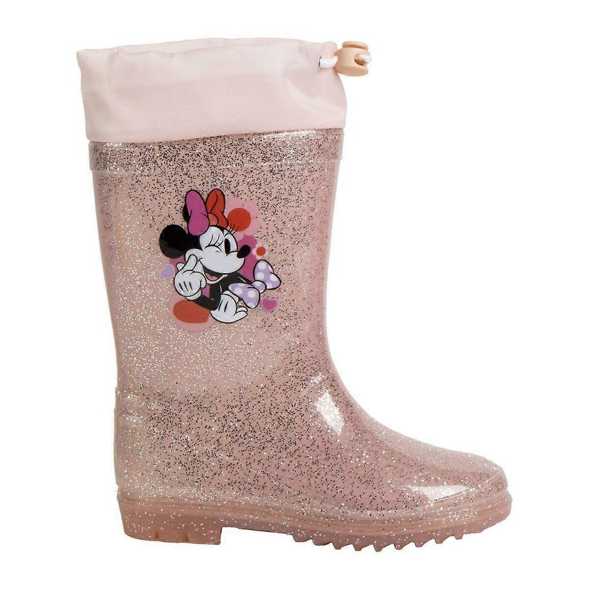 Children's Water Boots Minnie Mouse Pink