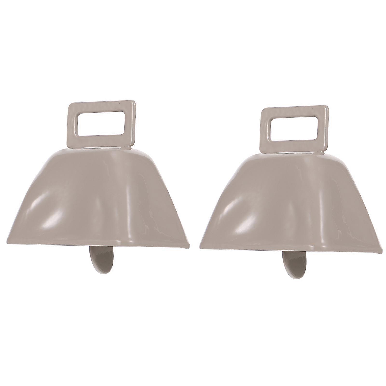 Hanging Bell Light Grey Bell for Decoration 4Pcs Practical Set