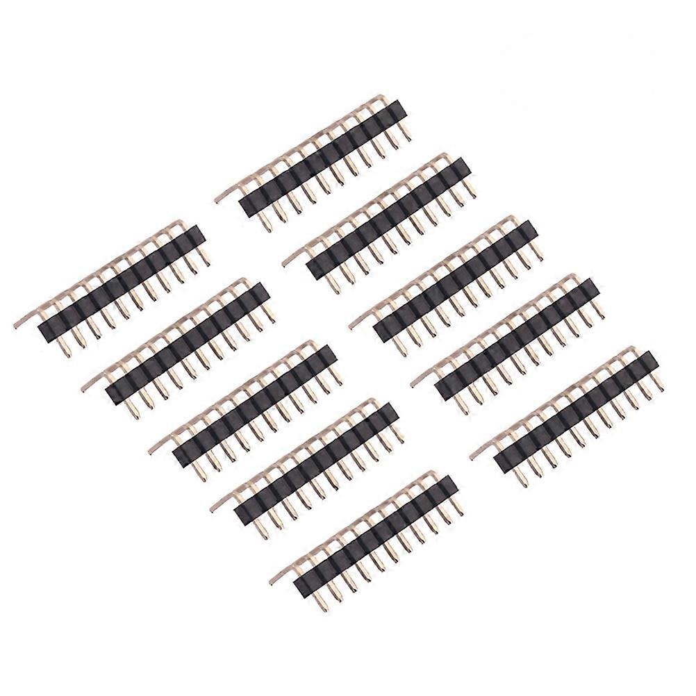 Pin Header Connector Strip for Electronics Prototype with 20Pcs 11 Pin Single Row Male Header