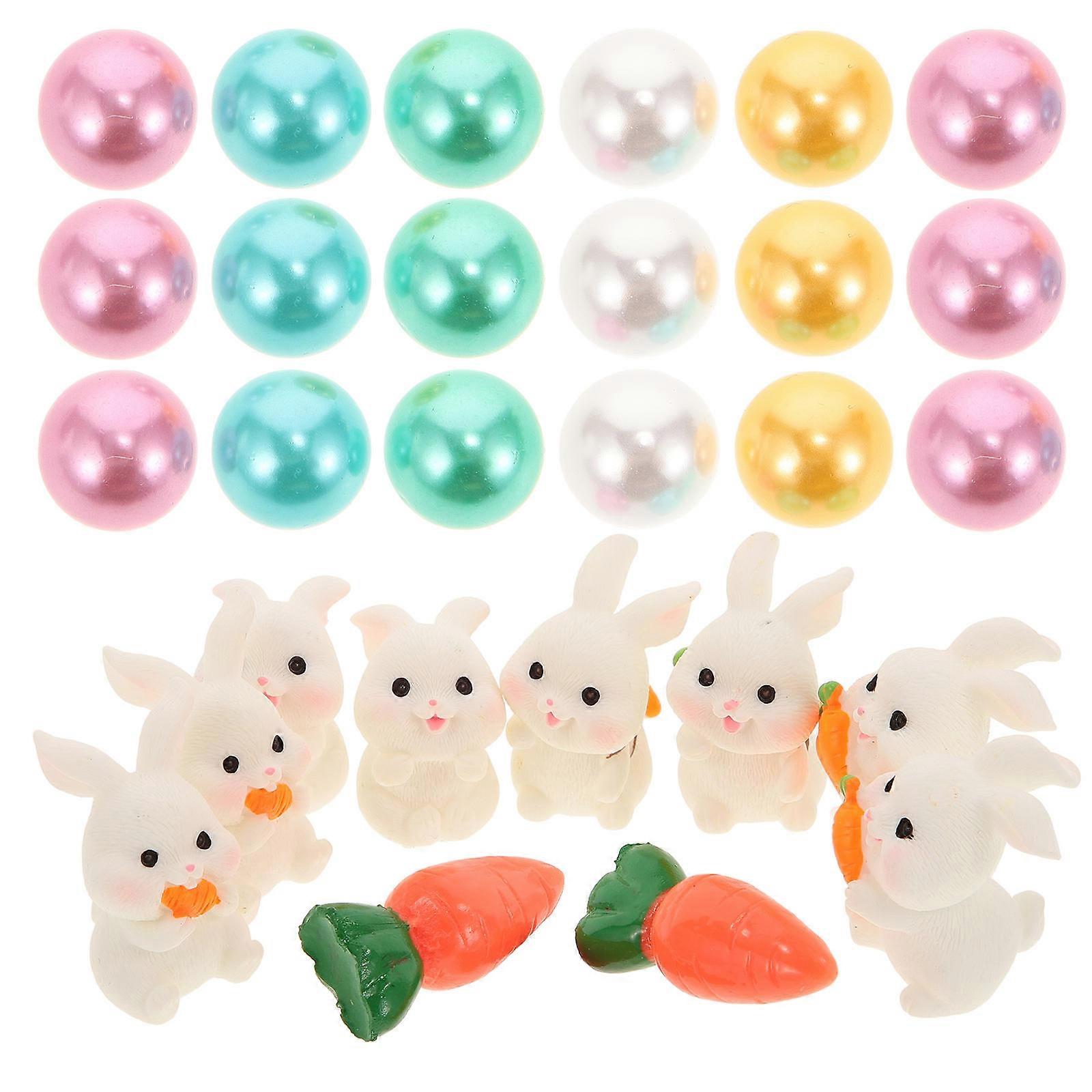 Easter Vase Filler Floating Beads for Vase Decor 1Set Assorted Color