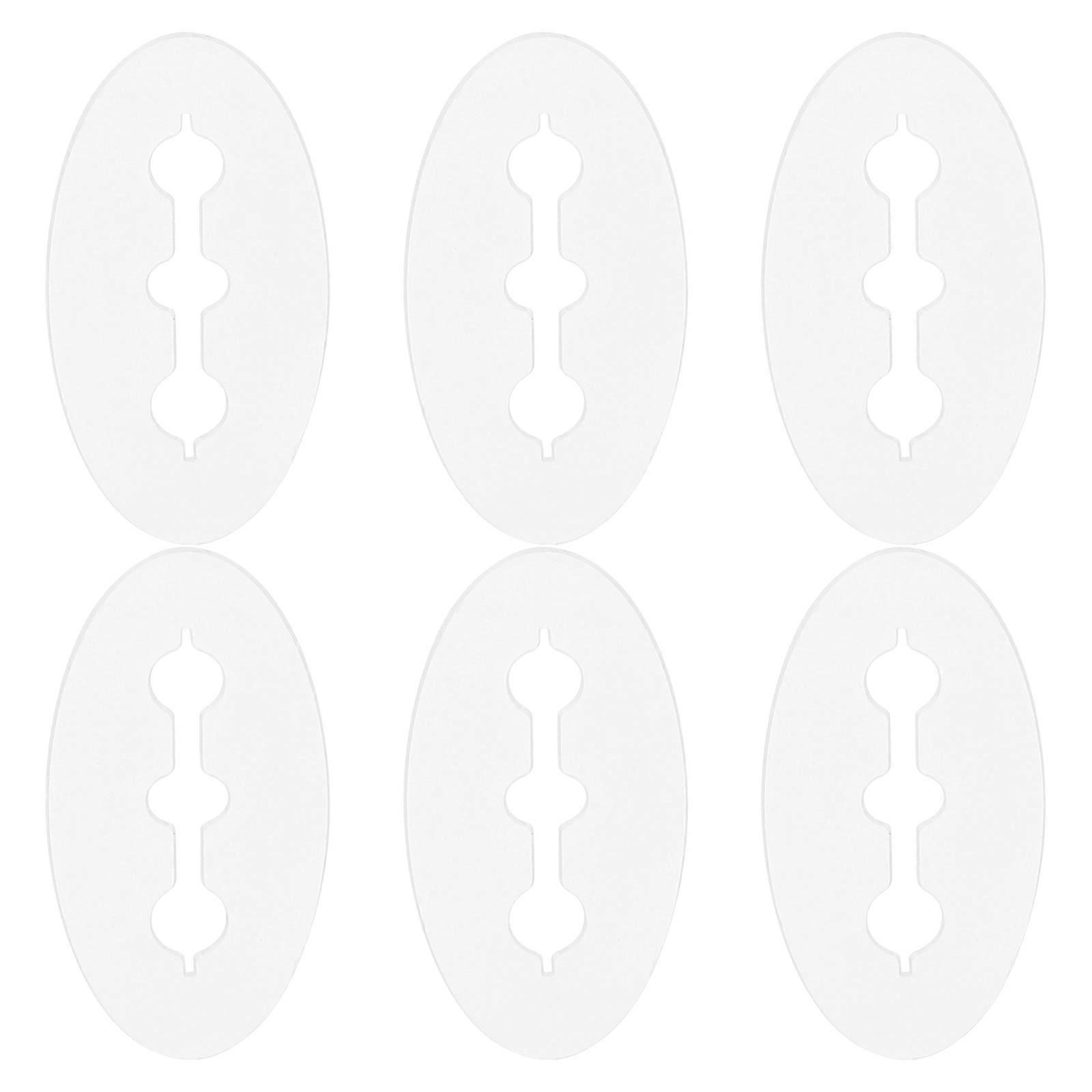 Professional Peg Hook Stoppers 500 Pcs For Wall Hooks Merchandise Organization Prevent Falling From Shelves