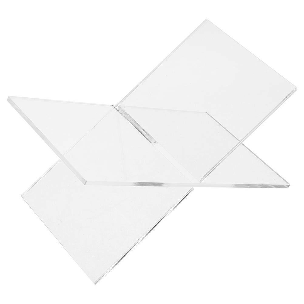 Transparent Acrylic Book Holder for Recipe Display with 3Sets Included