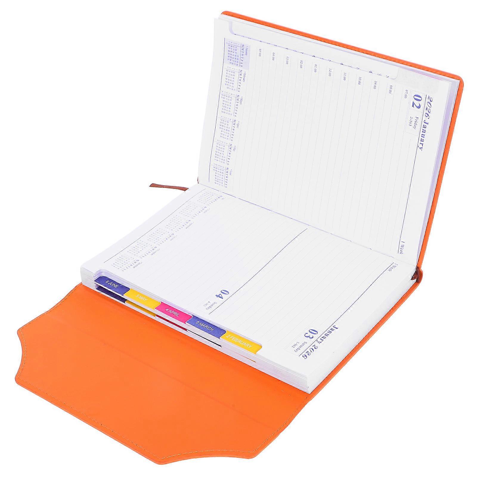 Calendar Planner 4Pcs Notebook for Office and Travel 2026 Year