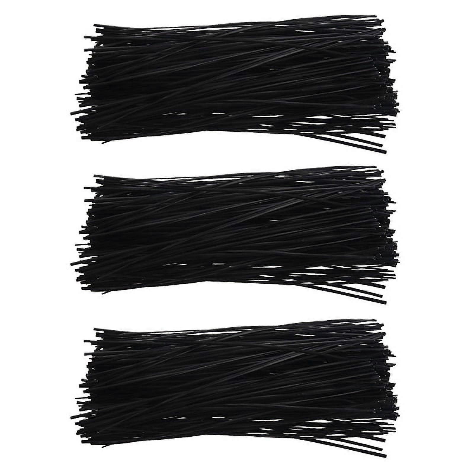 600Pcs Plastic Package Reusable Twist Ties Cable Fasteners 150mm