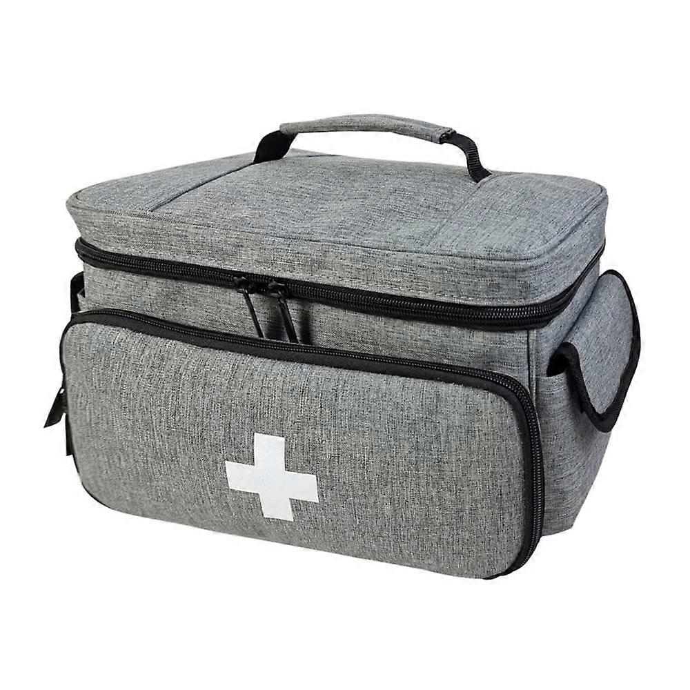 Small Nursing Storage Bag Aid Kit - Compact Organizer with Multiple Compartments, Durable Fabric, Ideal for Medical Supplies