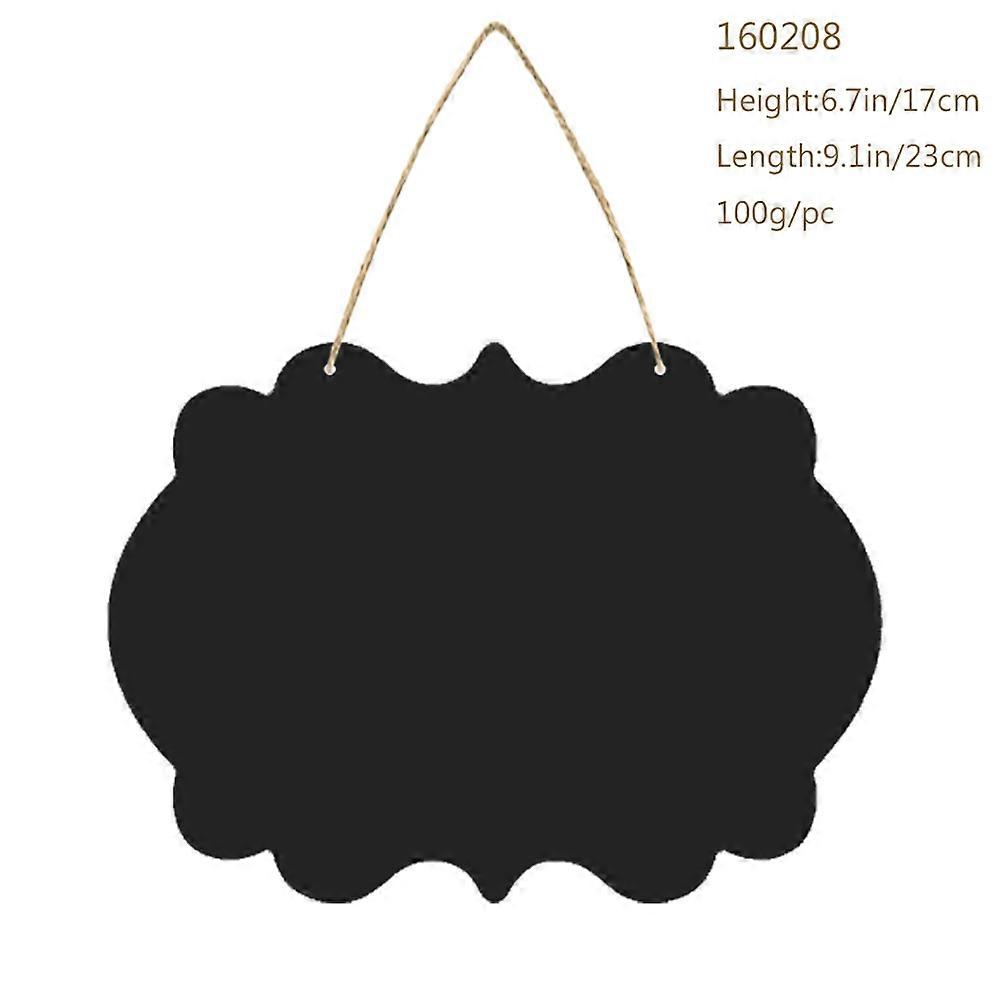 Reusable Chalkboard Sign Double-Sided Message Board for Wall Decor 2Pcs