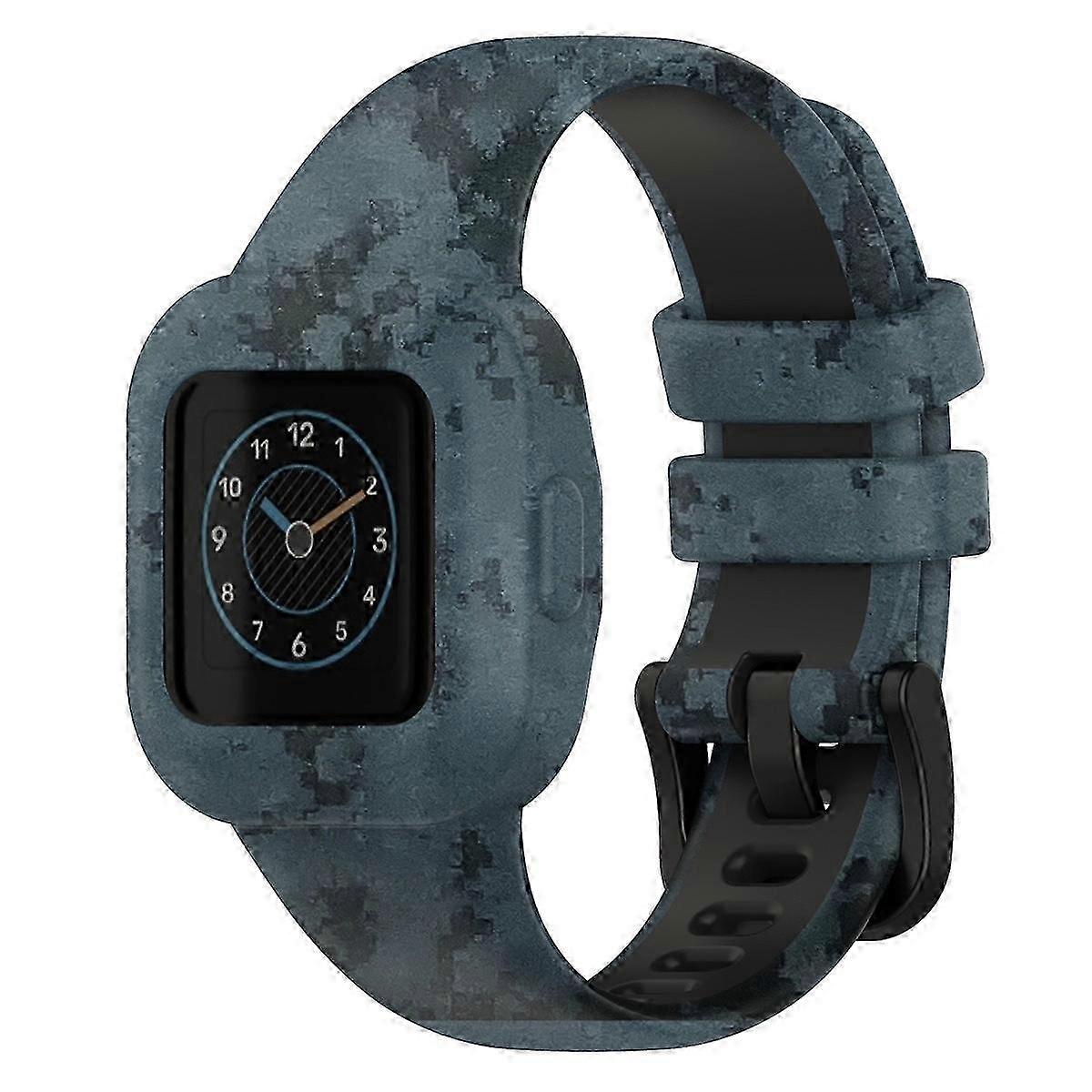 For GarminFit RJ3 Garmin Vivofit JR3 Pattern Printing Silicone Smart Watch Band Wrist Strap Replacem
