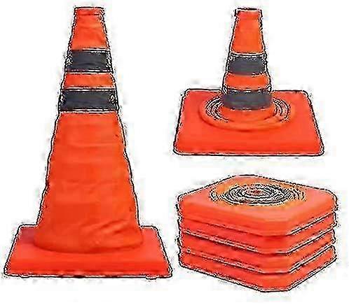 15.5 Inch collapsible traffic cones multi purpose pop up reflective safety cone (1pack )-Yvan