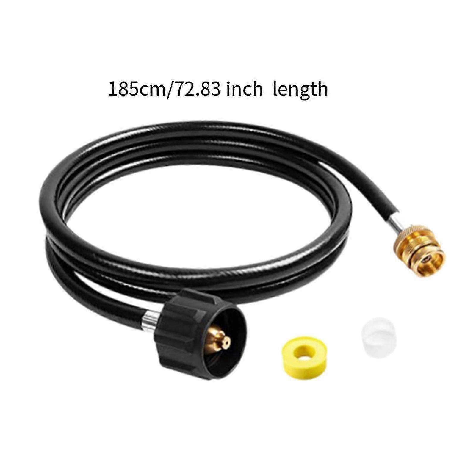 Propane Adapter with Hose Propane Refill Adapter Burner for Barbecue Camping 25-26