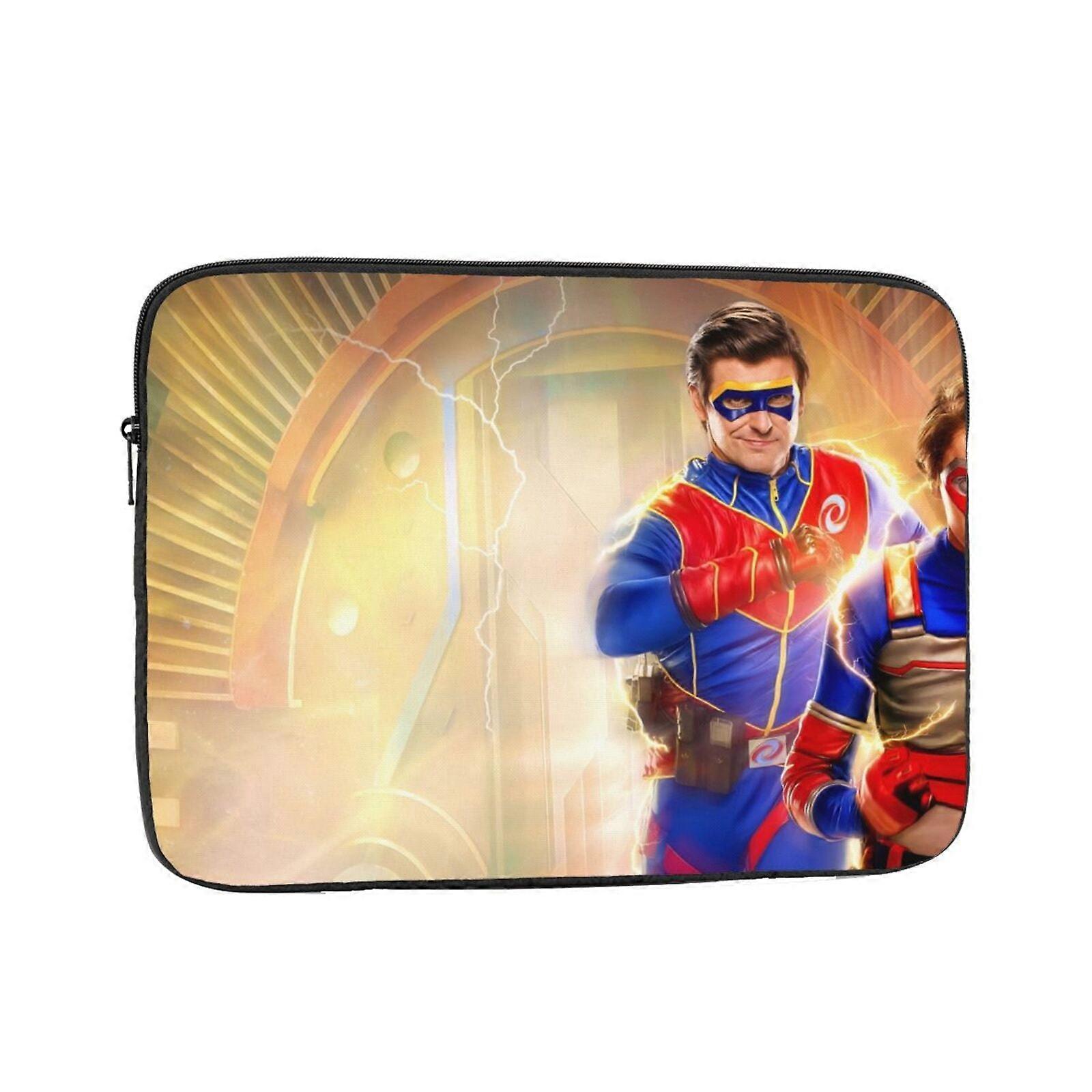 Capa para laptop Henry Danger, capa protetora à prova de choque para notebook com bolso para acessórios, capa para pasta, 10, 12, 13, 15, 17 polegadas