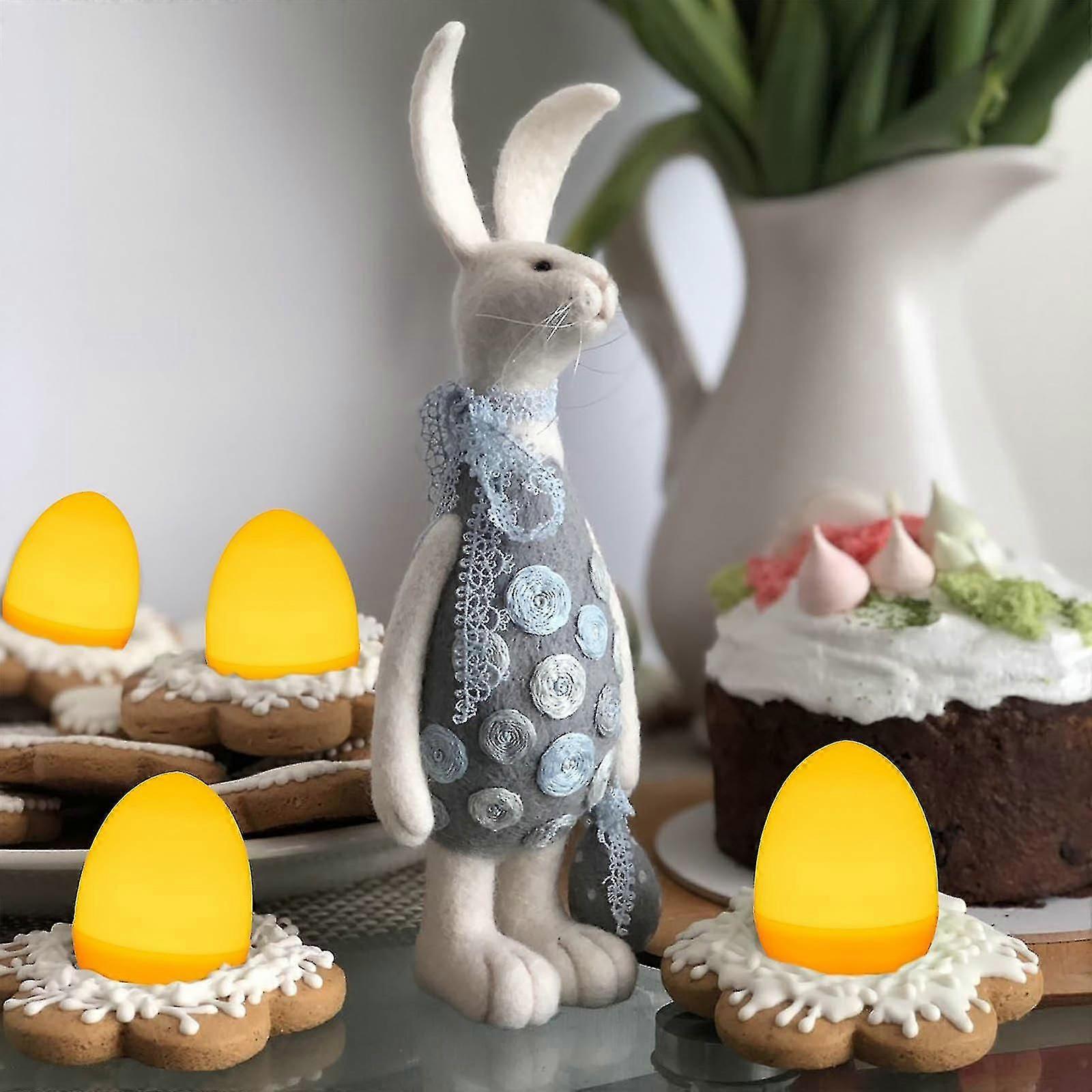 12 Easter Light Ornaments Easter Hanging Eggs Easter Tree Ornaments