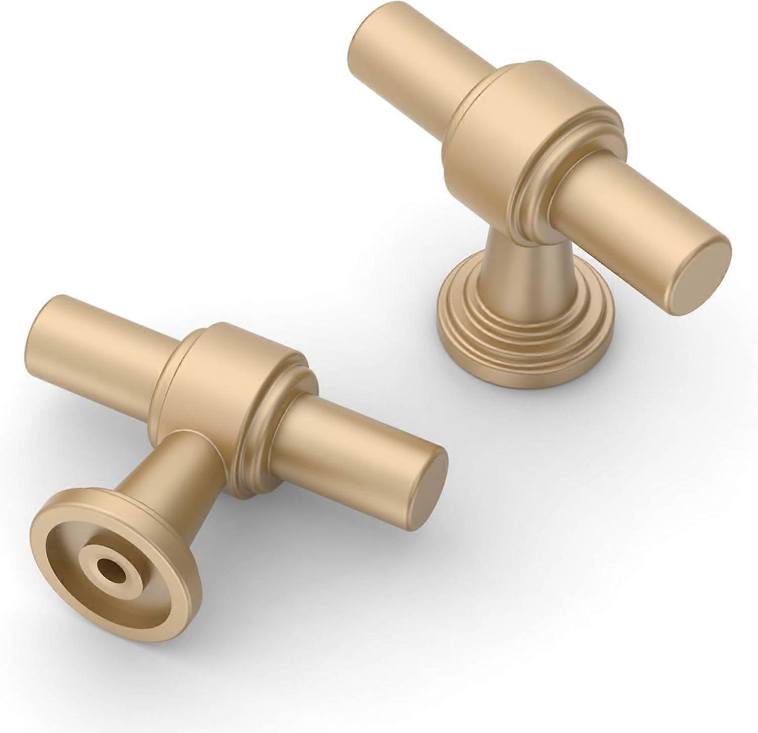 SeraphinaT 10 Pack Champagne Copper Kitchen Cabinet Knobs Dresser Knobs Drawer