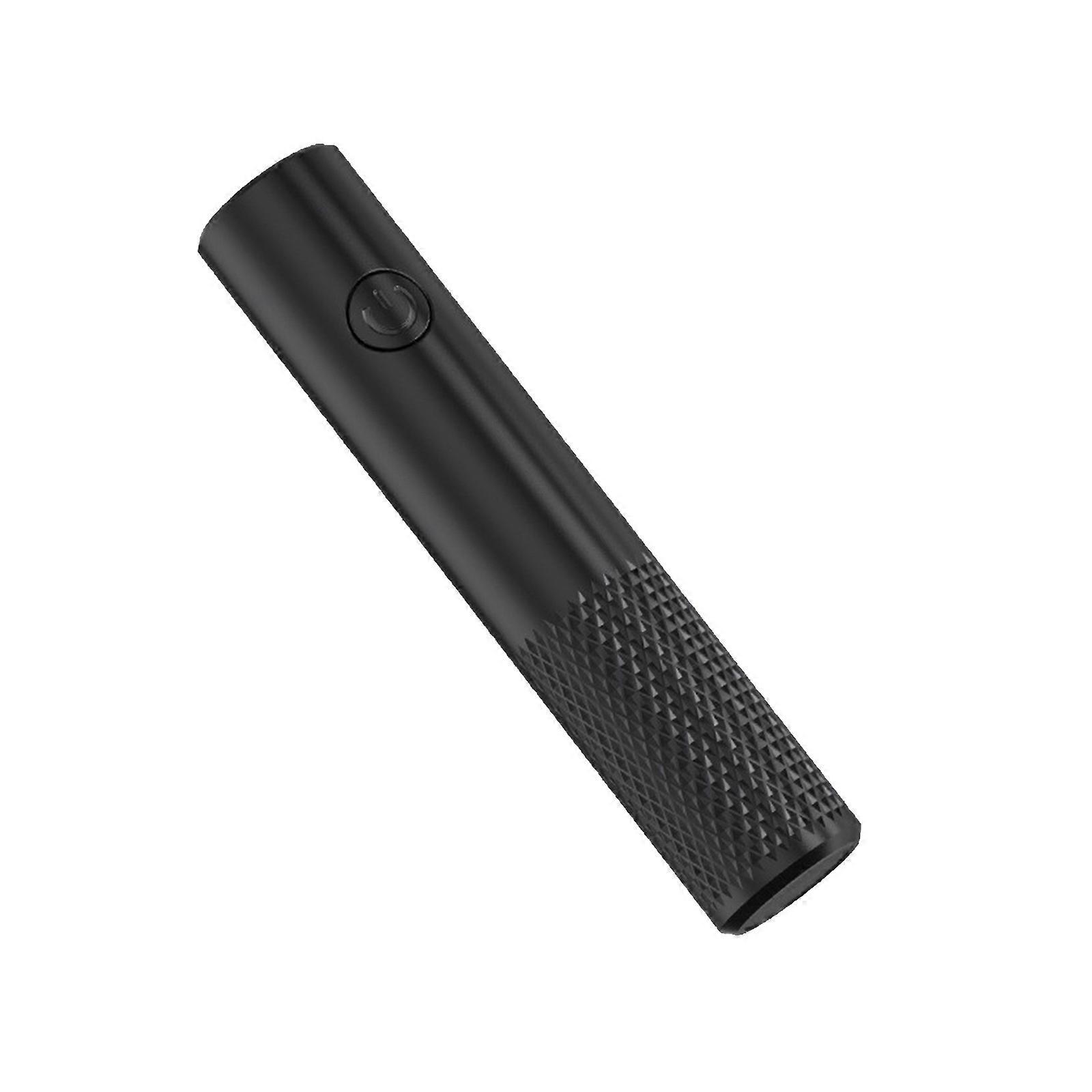 Cordless USB Nail Dryer Lightweight Portable Design Fast LED Curing System Gentle Heat Protection  Black