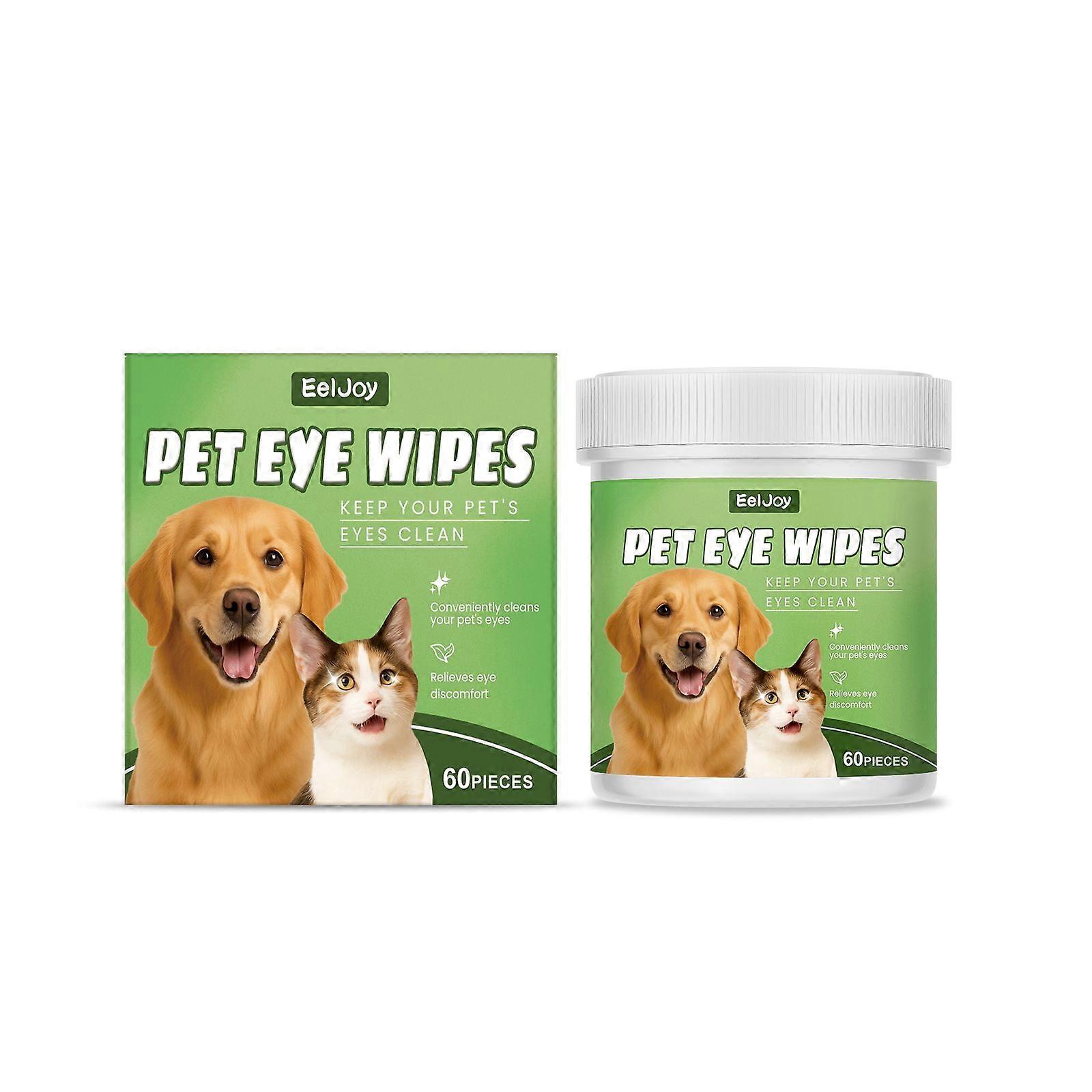 Eeljoy Pet Eye Wipes Are Gentle And Non-Irritating. They Can Clean Tear Stains And Dirt, And Provide No-Rinse Care For The Ears