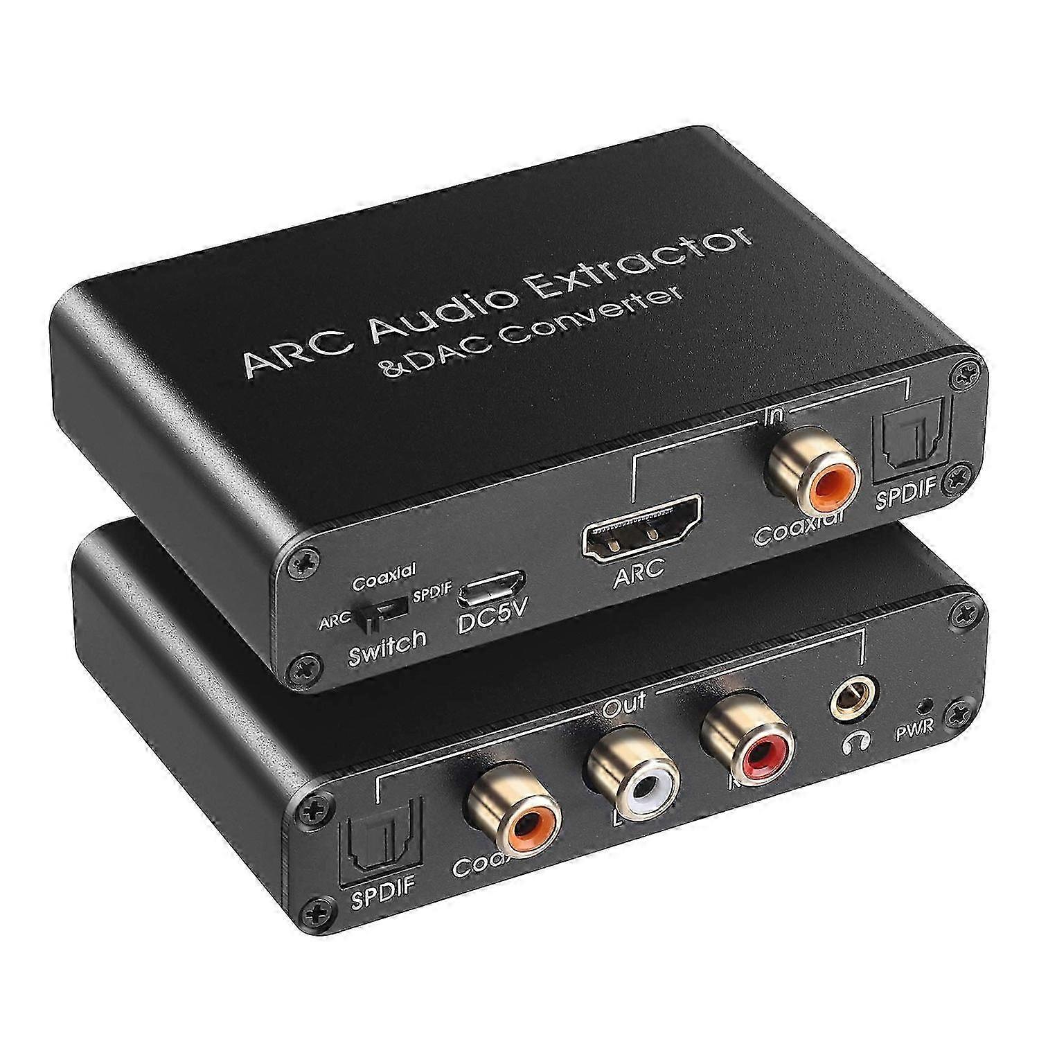 Audio Extractor for HDMI-Compatible DAC Converter with 192KHz Support