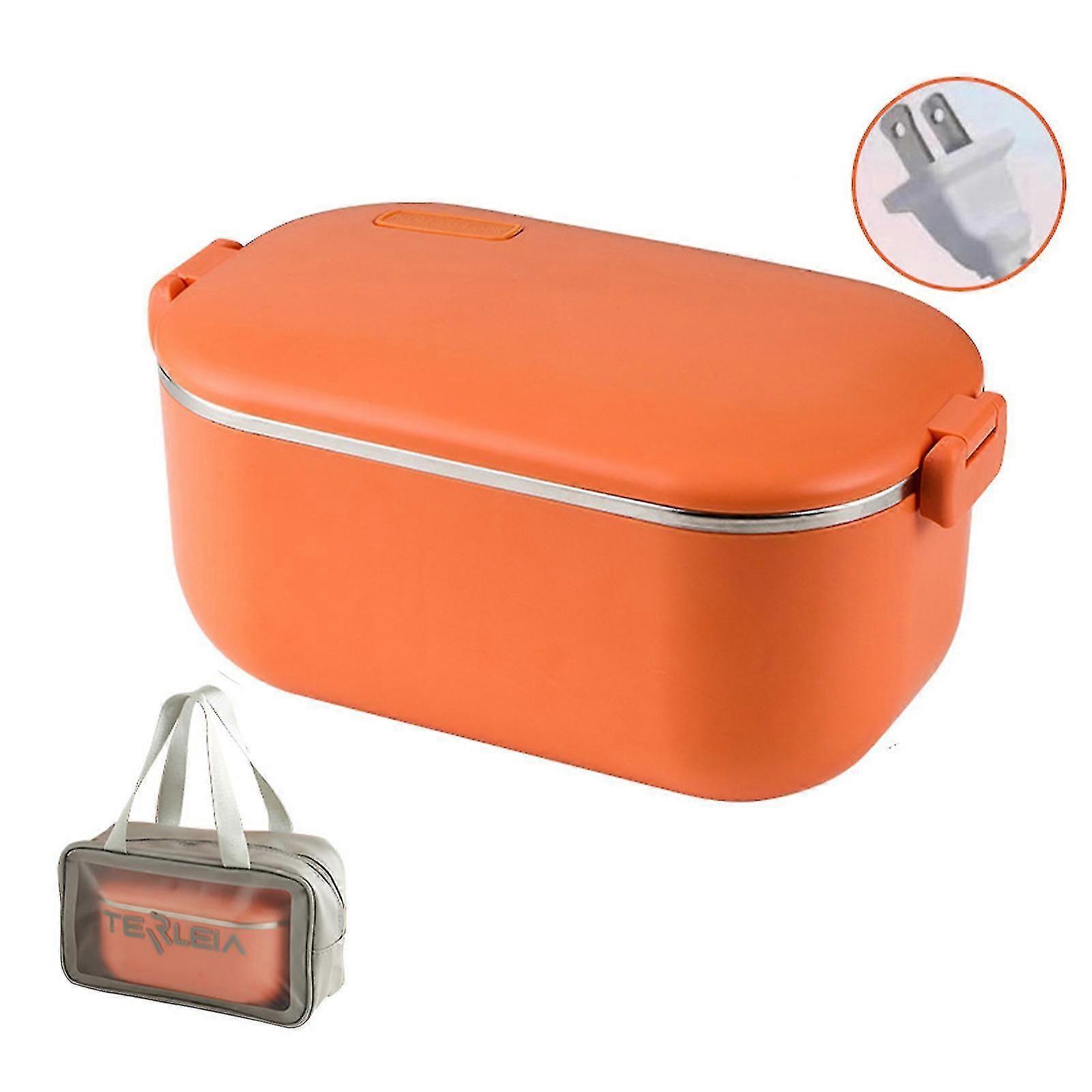 12-24V ポータブル電気加熱カープラグ加熱ランチボックス Bento フードウォーマーカー -3 in 1 ポータブルフードウォーマーリークプルーフ加熱ランチボックス